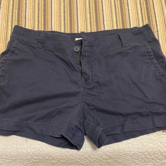 Maurices Pants - Maurices Women’s 15/16 Navy Blue Khaki Mom Shorts 2.5" inseam